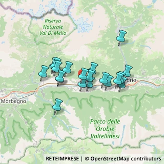 Mappa Via spinedi, 23010 Berbenno di Valtellina SO, Italia (5.4615)