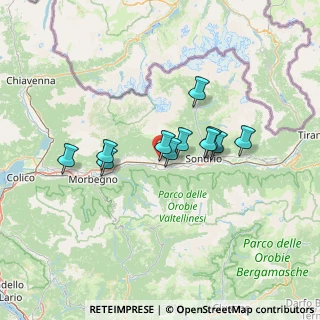 Mappa Via spinedi, 23010 Berbenno di Valtellina SO, Italia (10.20364)