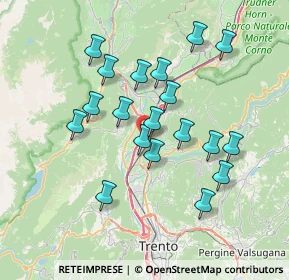 Mappa Via I Maggio, 38010 Nave San Rocco TN, Italia (6.54579)