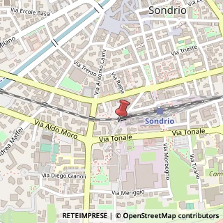 Mappa Via Bonfadini, 11, 23100 Sondrio, Sondrio (Lombardia)