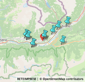 Mappa 23036 Teglio SO, Italia (5.08818)