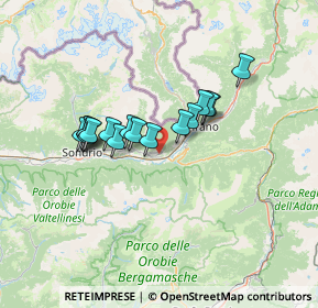 Mappa 23036 Teglio SO, Italia (10.455)