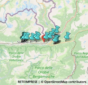 Mappa 23036 Teglio SO, Italia (10.238)