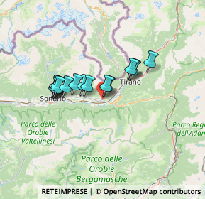 Mappa 23036 Teglio SO, Italia (10.46063)