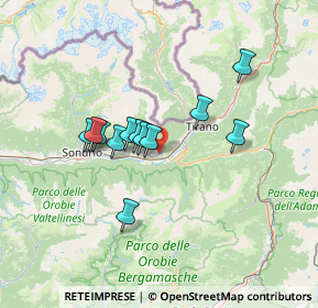 Mappa 23036 Teglio SO, Italia (10.6375)