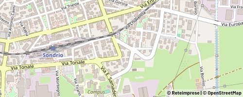 Mappa Sondrio