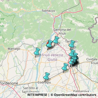 Mappa Via Repudio, 33038 San Daniele del Friuli UD, Italia (16.06389)