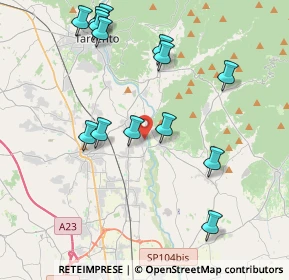 Mappa Via Rosta Ferracina, 33010 Reana del Rojale UD, Italia (4.31286)