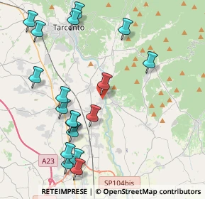 Mappa Via Rosta Ferracina, 33010 Reana del Rojale UD, Italia (4.67778)