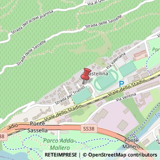 Mappa Viale Stadio, 120/A, 23100 Sondrio, Sondrio (Lombardia)