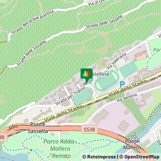 Mappa Viale Stadio, 120/A, 23100 Sondrio, Sondrio (Lombardia)