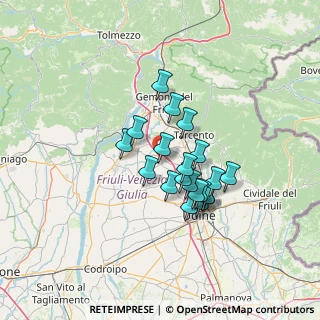 Mappa 33010 Colloredo di Monte Albano UD, Italia (10.138)