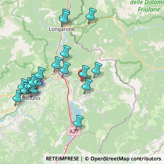 Mappa Pieve D'alpago, 32010 Alpago BL, Italia (9.164)