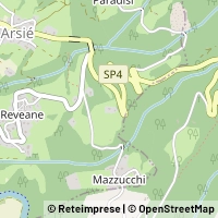 Mapa Ponte nelle Alpi