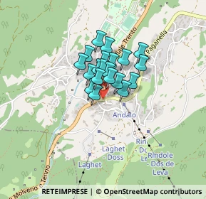 Mappa Piazza Dolomiti, 38010 Andalo TN, Italia (0.2385)