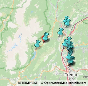 Mappa Piazza Dolomiti, 38010 Andalo TN, Italia (8.421)