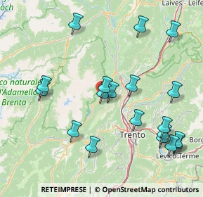 Mappa Via Piz Galin, 38010 Andalo TN, Italia (17.76632)