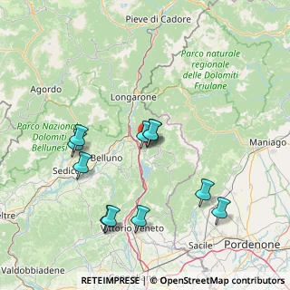 Mappa Via Mazzucchi, 32014 Ponte nelle Alpi BL, Italia (15.16545)
