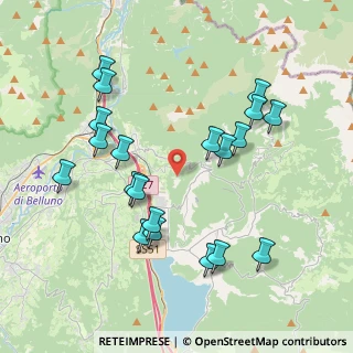 Mappa Via Mazzucchi, 32014 Ponte nelle Alpi BL, Italia (4.0475)