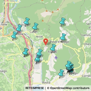 Mappa Via Mazzucchi, 32014 Ponte nelle Alpi BL, Italia (2.5425)