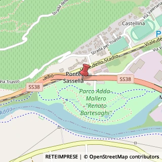 Mappa Via Ventina, 19, 23100 Forcola, Sondrio (Lombardia)