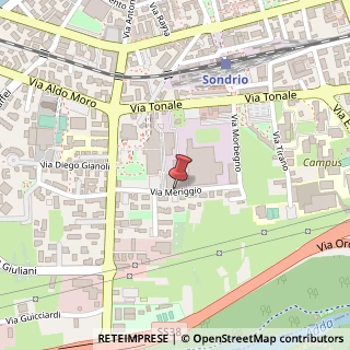 Mappa Via Gimigliano, 85, 23100 Sondrio, Sondrio (Lombardia)