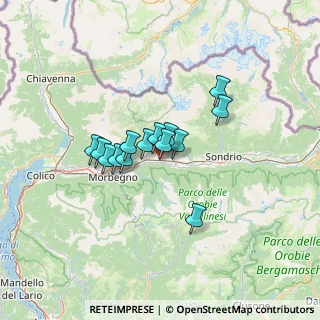 Mappa SS 38, 23010 Colorina SO, Italia (8.95429)