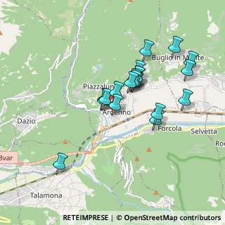 Mappa Via Calchera, 23011 Ardenno SO, Italia (1.501)