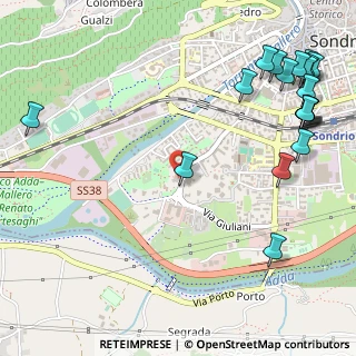 Mappa Largo Sindelfingen, 23100 Sondrio SO, Italia (0.7605)