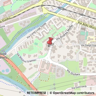 Mappa Via Lanzo, 1, 23100 Sondrio, Sondrio (Lombardia)