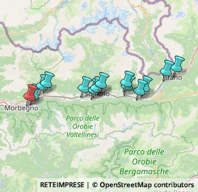 Mappa V. del Ponticello, 23100 Forcola SO, Italia (12.45643)