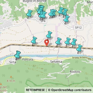 Mappa SS 38, 23010 Forcola SO (1.229)