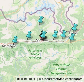 Mappa Via Samaden, 23100 Forcola SO, Italia (9.52667)