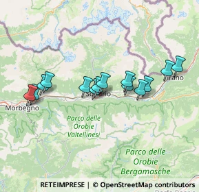 Mappa Via Samaden, 23100 Forcola SO, Italia (12.45214)