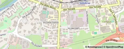 Mappa Sondrio