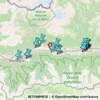 Mappa Strada della Tagliata, 23010 Berbenno di Valtellina SO (8.363)