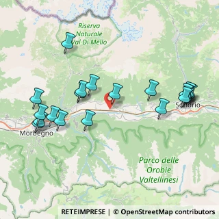 Mappa Strada della Tagliata, 23010 Berbenno di Valtellina SO (8.937)