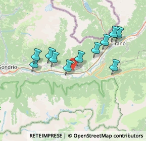 Mappa Strada Provinciale, 23036 Teglio SO, Italia (6.51818)