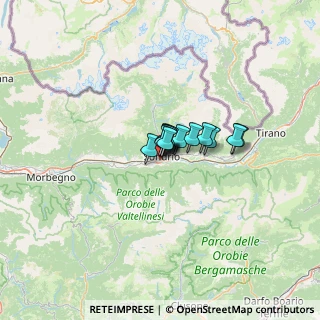 Mappa Via Meriggio, 23100 Sondrio SO, Italia (4.99769)