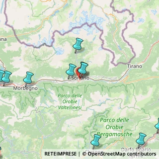 Mappa Via Meriggio, 23100 Sondrio SO, Italia (26.635)