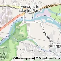 Karte Montagna in Valtellina
