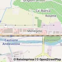 Hartă Castione Andevenno