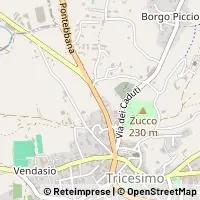 नक्शा Tricesimo