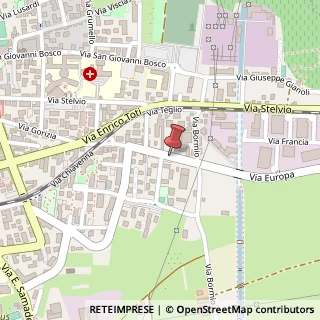 Mappa Via Nani Tommaso, 40/b, 23100 Sondrio, Sondrio (Lombardia)