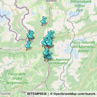 Mappa Via Tommaso Edison, 25048 Sonico BS, Italia (8.13875)