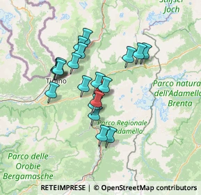 Mappa Via Tommaso Edison, 25048 Sonico BS, Italia (11.514)