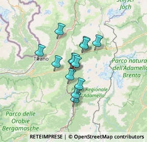 Mappa Via Tommaso Edison, 25048 Sonico BS, Italia (8.79846)
