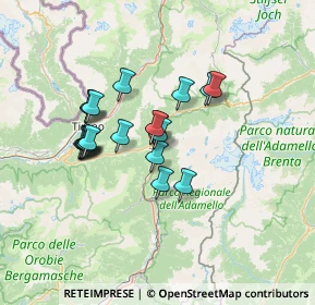 Mappa Via Tommaso Edison, 25048 Sonico BS, Italia (10.8965)