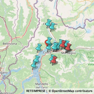 Mappa Via al Pontile, 22010 Gera Lario CO, Italia (10.856)
