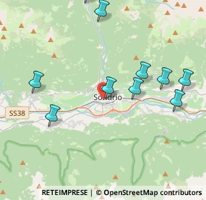 Mappa Via Antonio Caimi, 23100 Sondrio SO, Italia (5.18167)